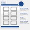 Avery Printable Rectangle Labels, 2" x 3", Glossy White, Pre-printed Metallic Silver Border/Black Frame Design, Sure Feed Technology, Laser & Inkjet Compatible, 160 Total